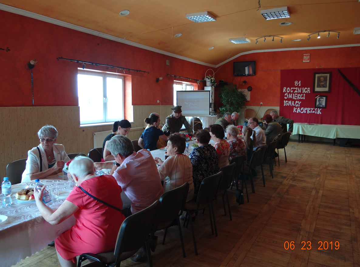 Meeting at the Culture Center. Płoki 2019. Photo Karol Placha Hetman