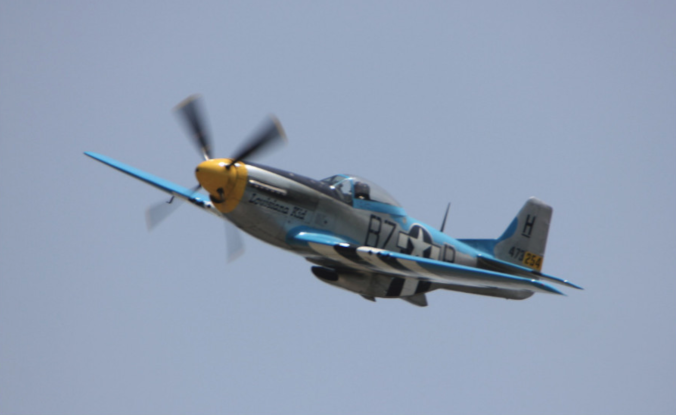 North American P-51 Mustang „Louisiana Kid”. 2016 rok. Zdjęcie Waldemar Kiebzak