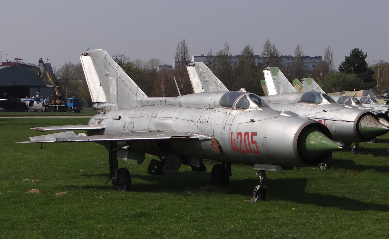 MiG-21 PFM nb 4205. Czyżyny 2019 rok. Zdjęcie Karol Placha Hetman