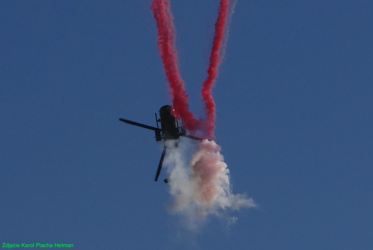 Bolkow Bo-105, SP-YBO. 2023 rok. Zdjęcie Karol Placha Hetman