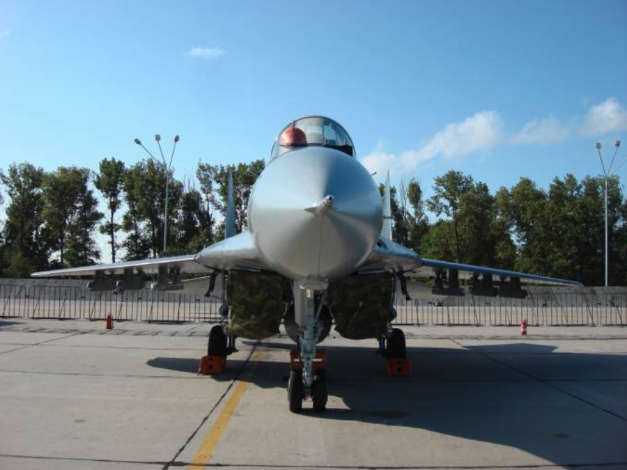 MiG-29 nb 115. Minsk Mazowiecki. 2008 year. Photo by Karol Placha Hetman