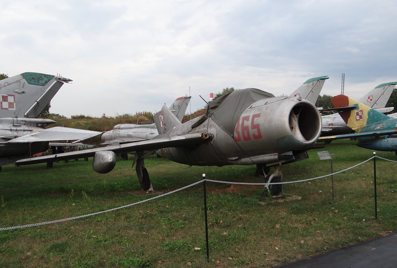 MiG-15 nb 365. 2012 rok. Zdjęcie Karol Placha Hetman