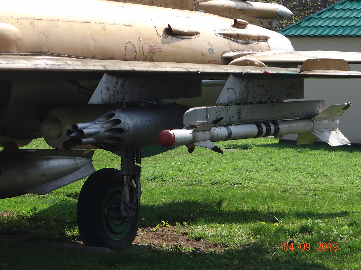 MiG-21 z pociskiem R-3S. 2019 rok. Zdjęcie Karol Placha Hetman