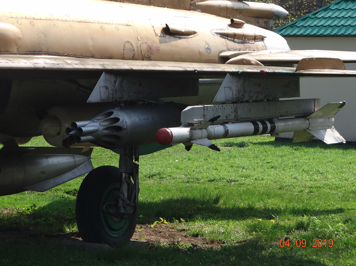 MiG-21 with the R-3S missile. 2019 year. Photo by Karol Placha Hetman