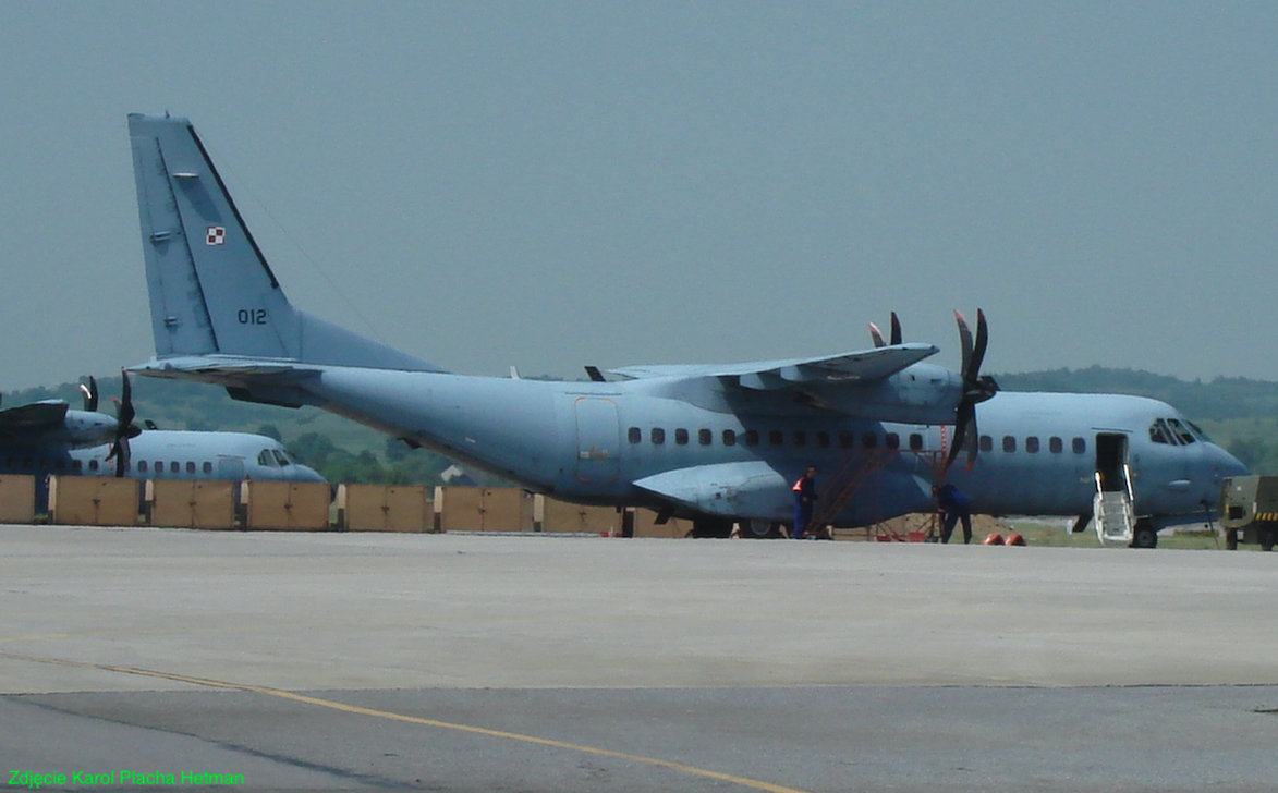 CASA C-295 M nb 012. 2008 rok. Zdjęcie Karol Placha Hetman