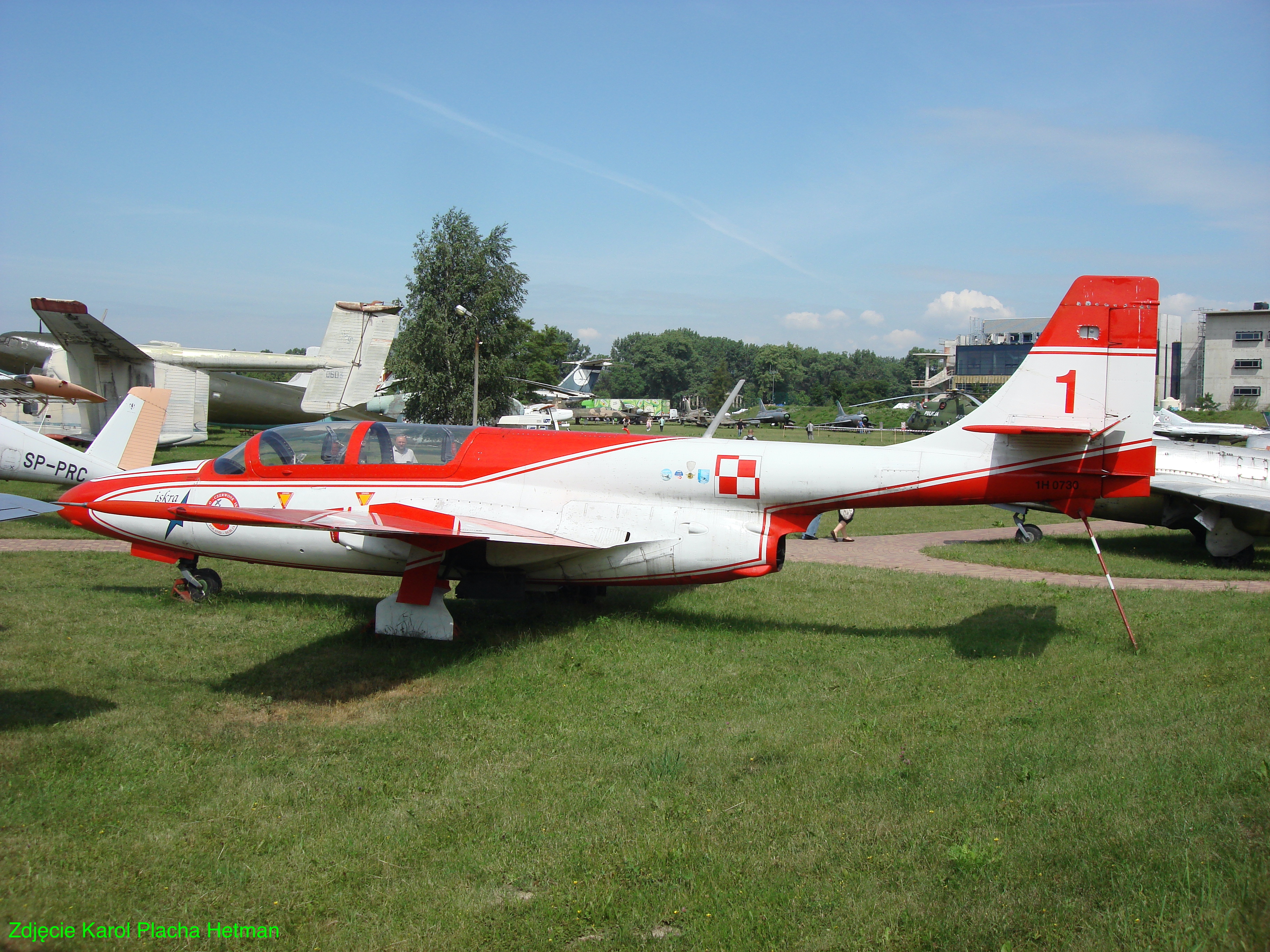 PZL TS-11 Iskra nb 1 nr 1H0730. 2017 rok. Zdjęcie Karol Placha Hetman