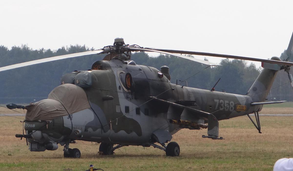 Czechy Mil Mi-24 Nb 7358. 2015 rok. Zdjęcie Karol Placha Hetman