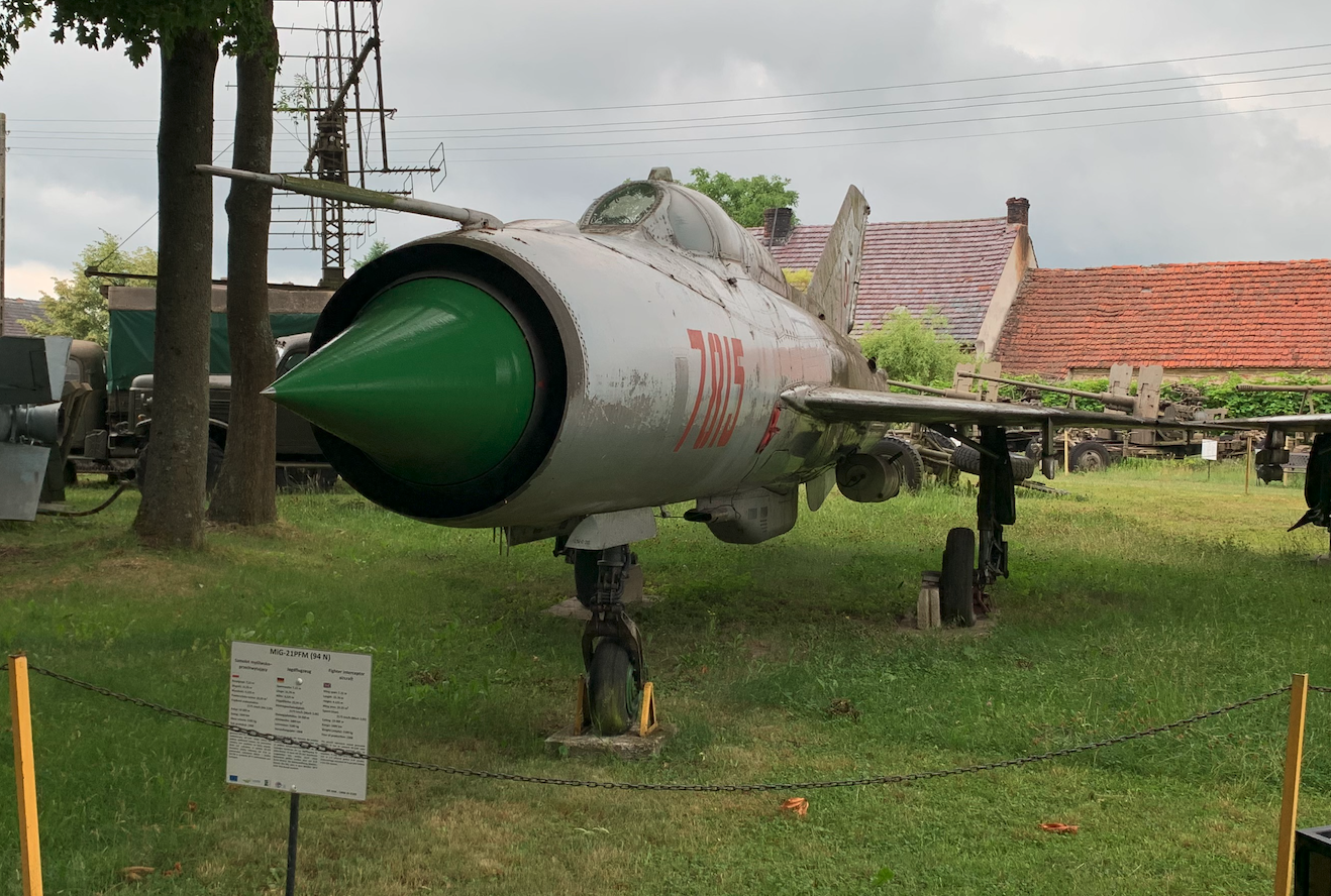 MiG-21 PFM nb 7815. 2022 year. Photo by Karol Placha Hetman