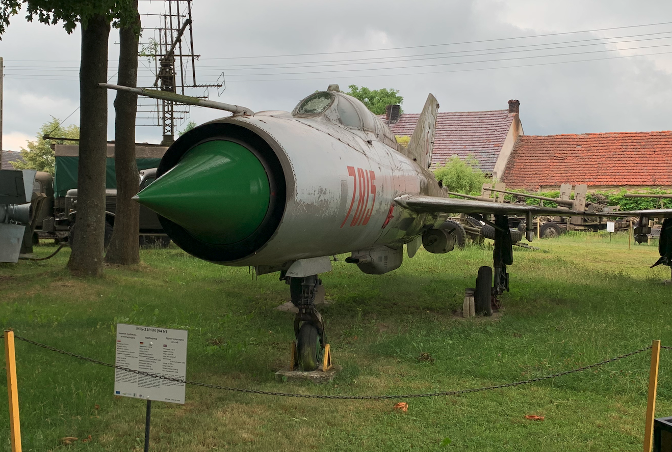 MiG-21 PFM nb 7815. 2022 rok. Zdjęcie Karol Placha Hetman