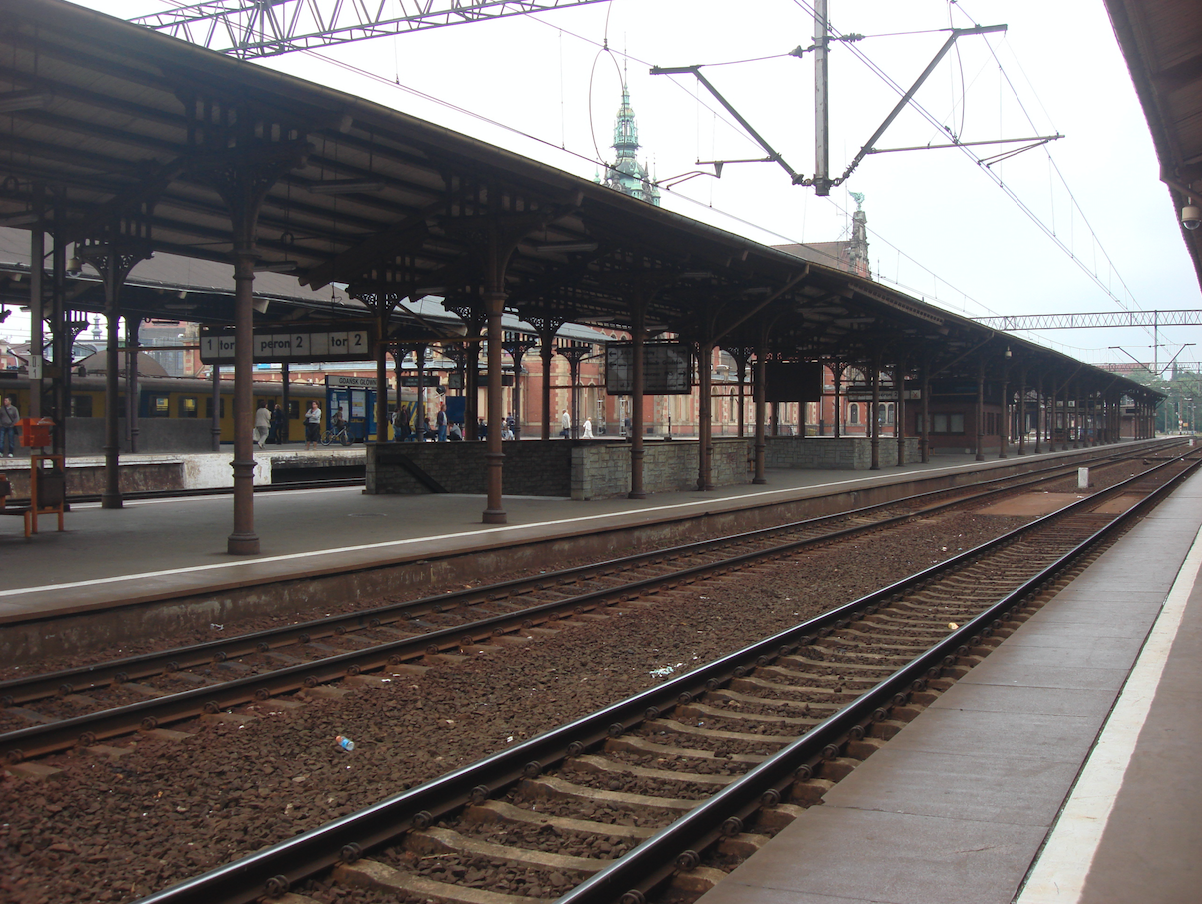 Gdańsk Central Railway Station. 2011 year. Photo by Karol Placha Hetman