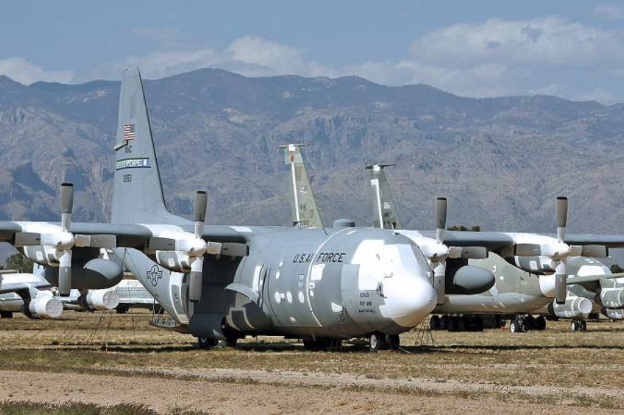 Polish future C-130 E nb 1505 No. 70-127763 preserved. 2007. Photo by LAC