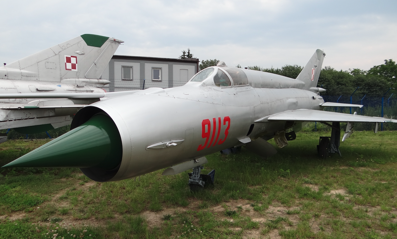 MiG-21 MF nb 9113. 2012 year. Photo by Karol Placha Hetman