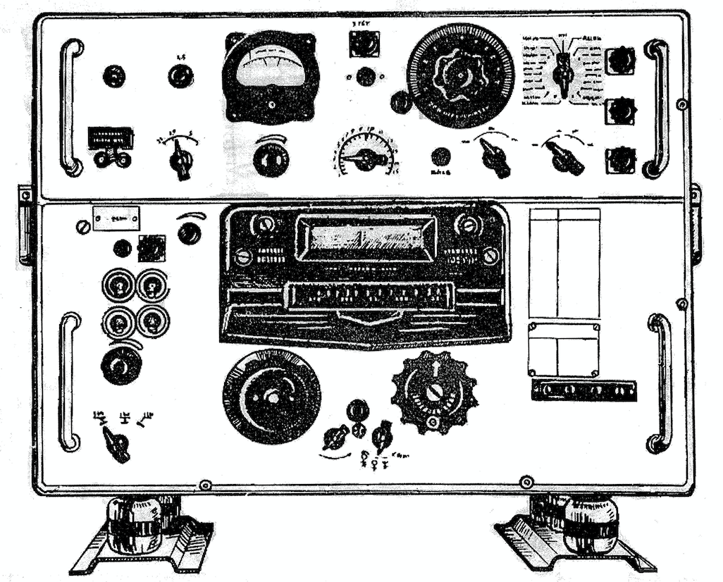 Odbiornik R-250 rysunek z instrukcji