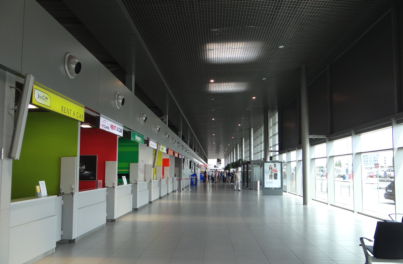 Katowice Pyrzowice. Terminal C. 2019 rok. Zdjęcie Karol Placha Hetman