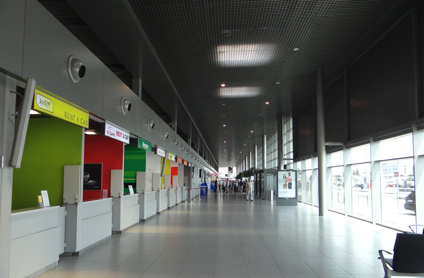 The airport Katowice Pyrzowice. 2019. Photo by Karol Placha Hetman