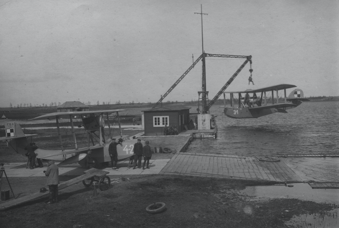 Baza w Pucku. 1928 rok. Zdjęcie LAC