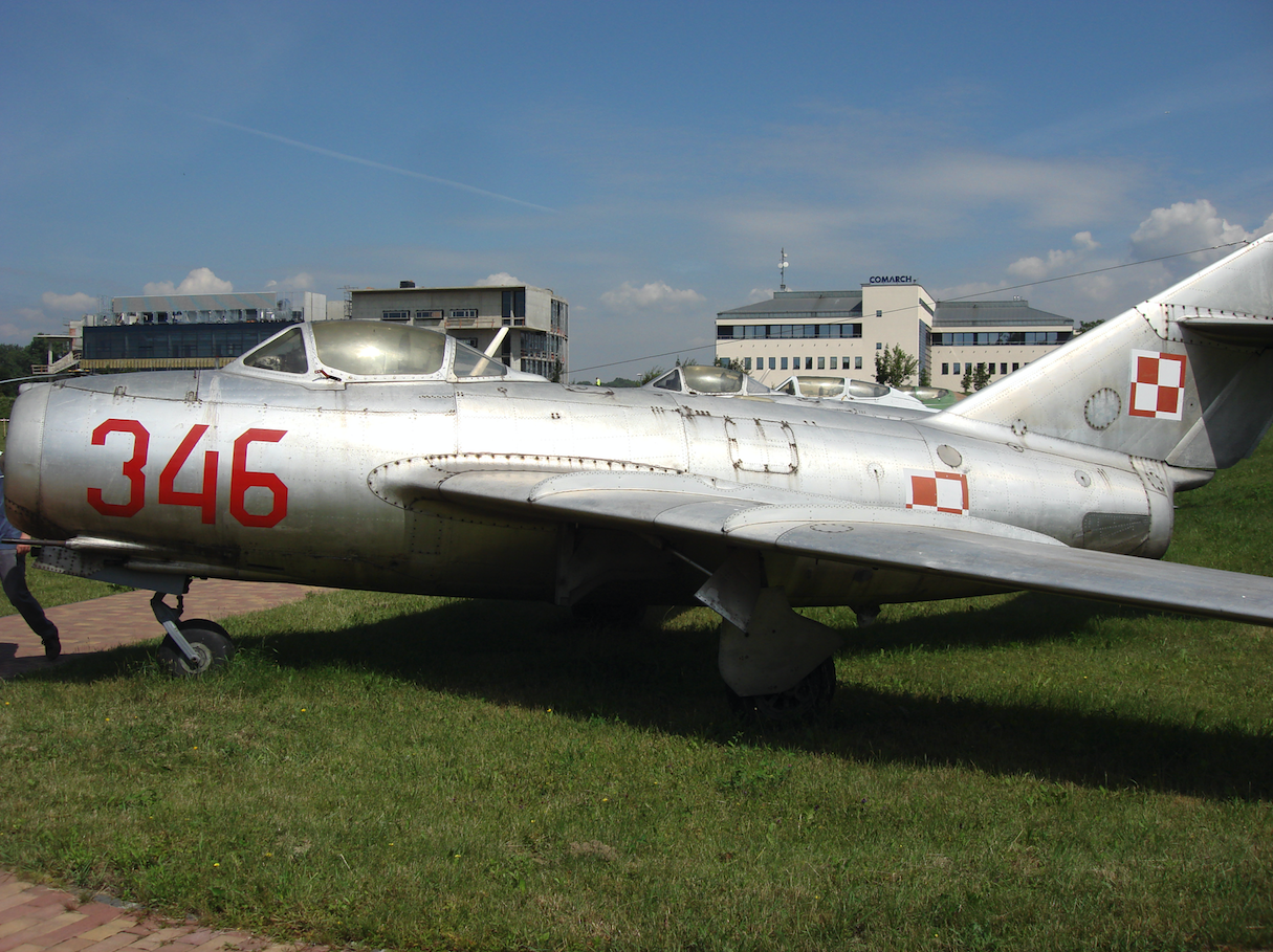 MiG-15 No 346. 2007 year. Photo by Karol Placha Hetman