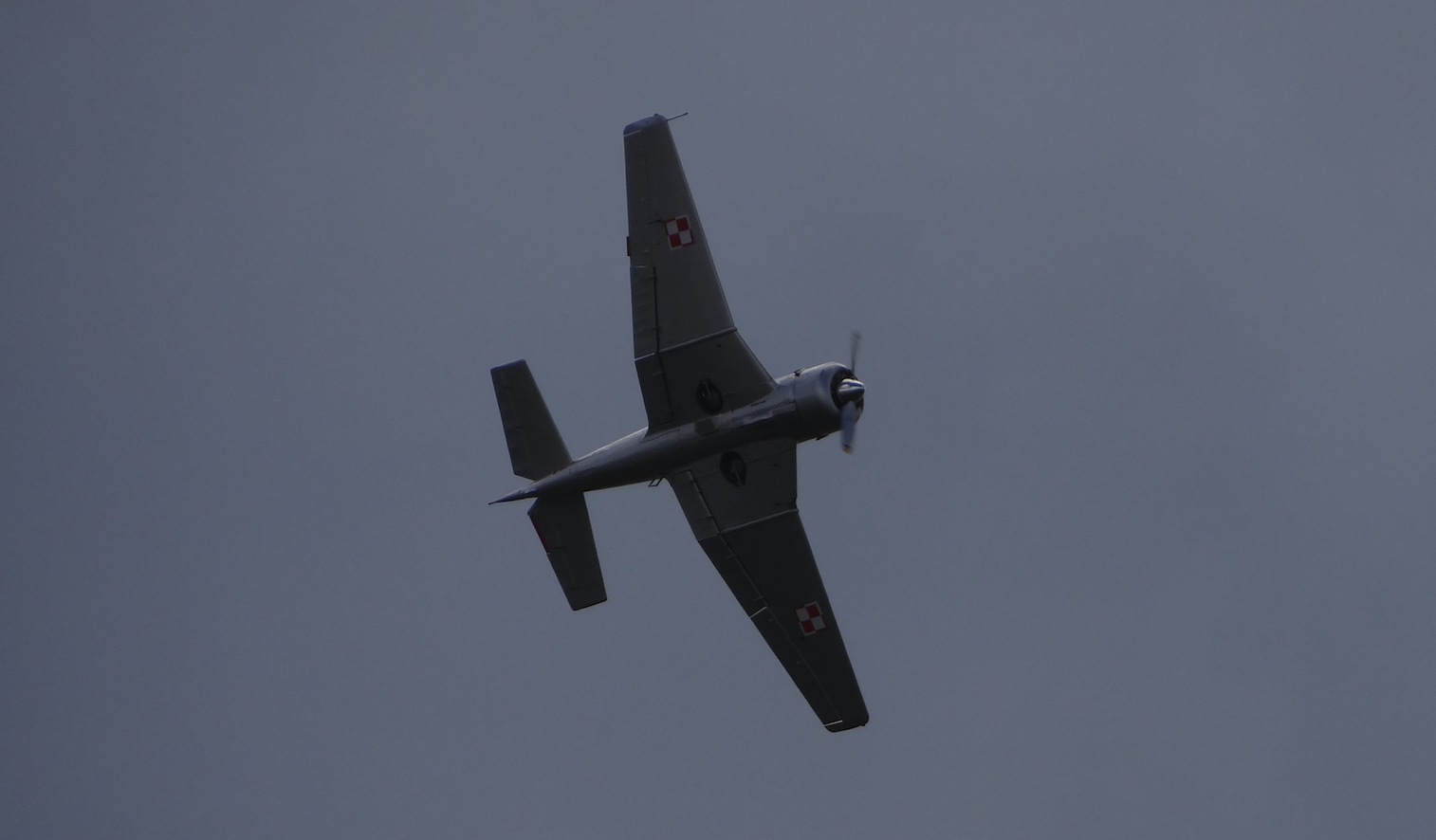 TS-8 Bies SP-YBD nb 1009. Mazury Air Show 2018. Zdjęcie Karol Placha Hetman