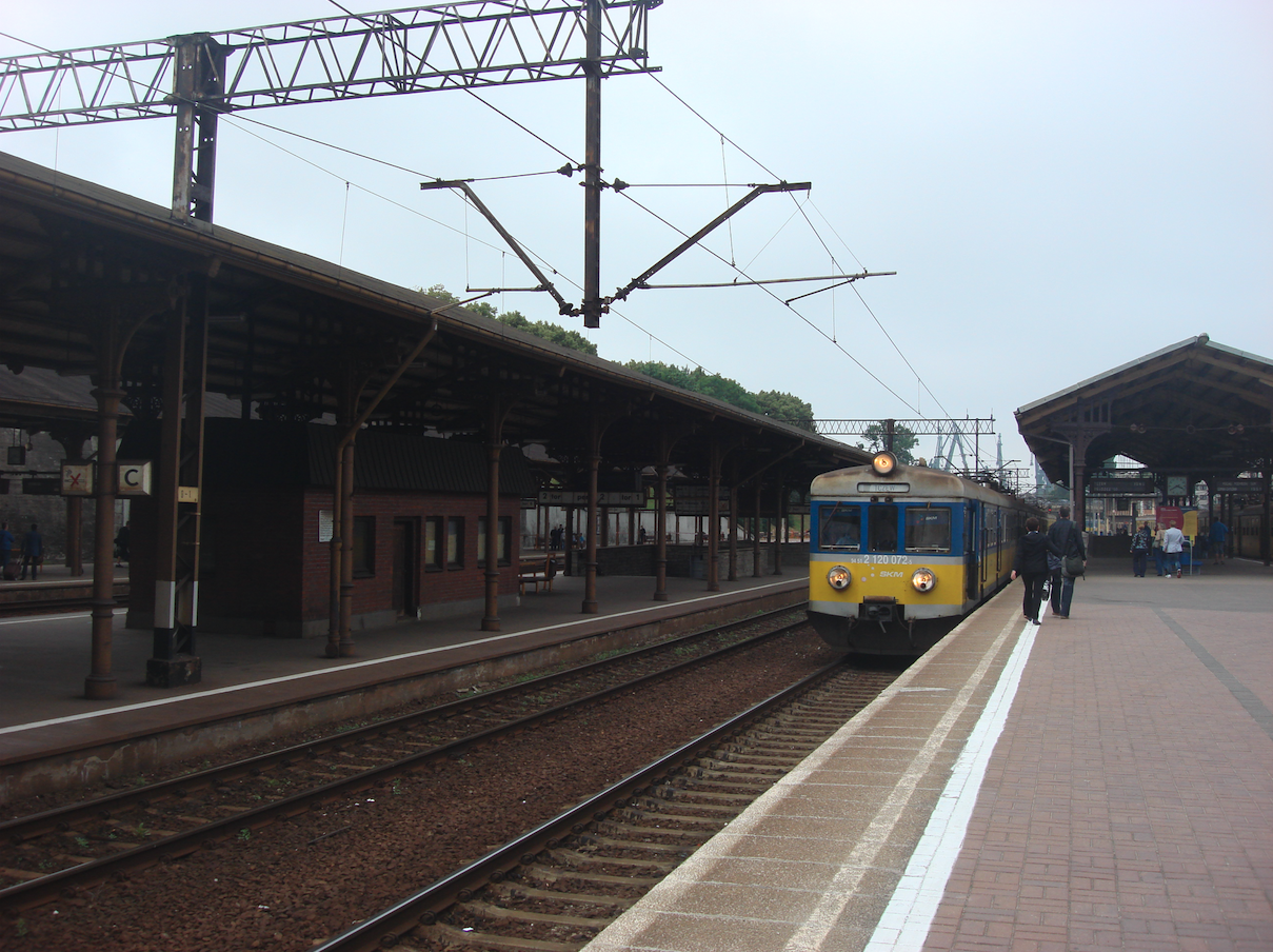 Gdańsk Central Railway Station. 2011 year. Photo by Karol Placha Hetman