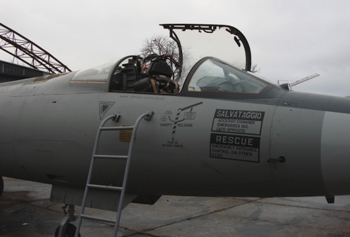 Lockheed F-104 S nb MM-6876. 2008 year. Photo by Karol Placha Hetman