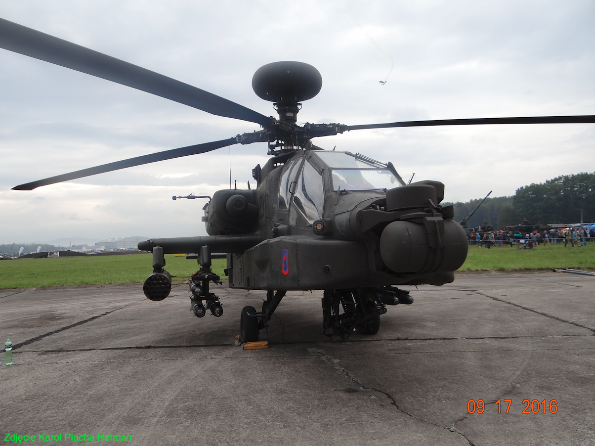 Boeing AH-64 Apache. 2016 year. Photo by Karol Placha Hetman