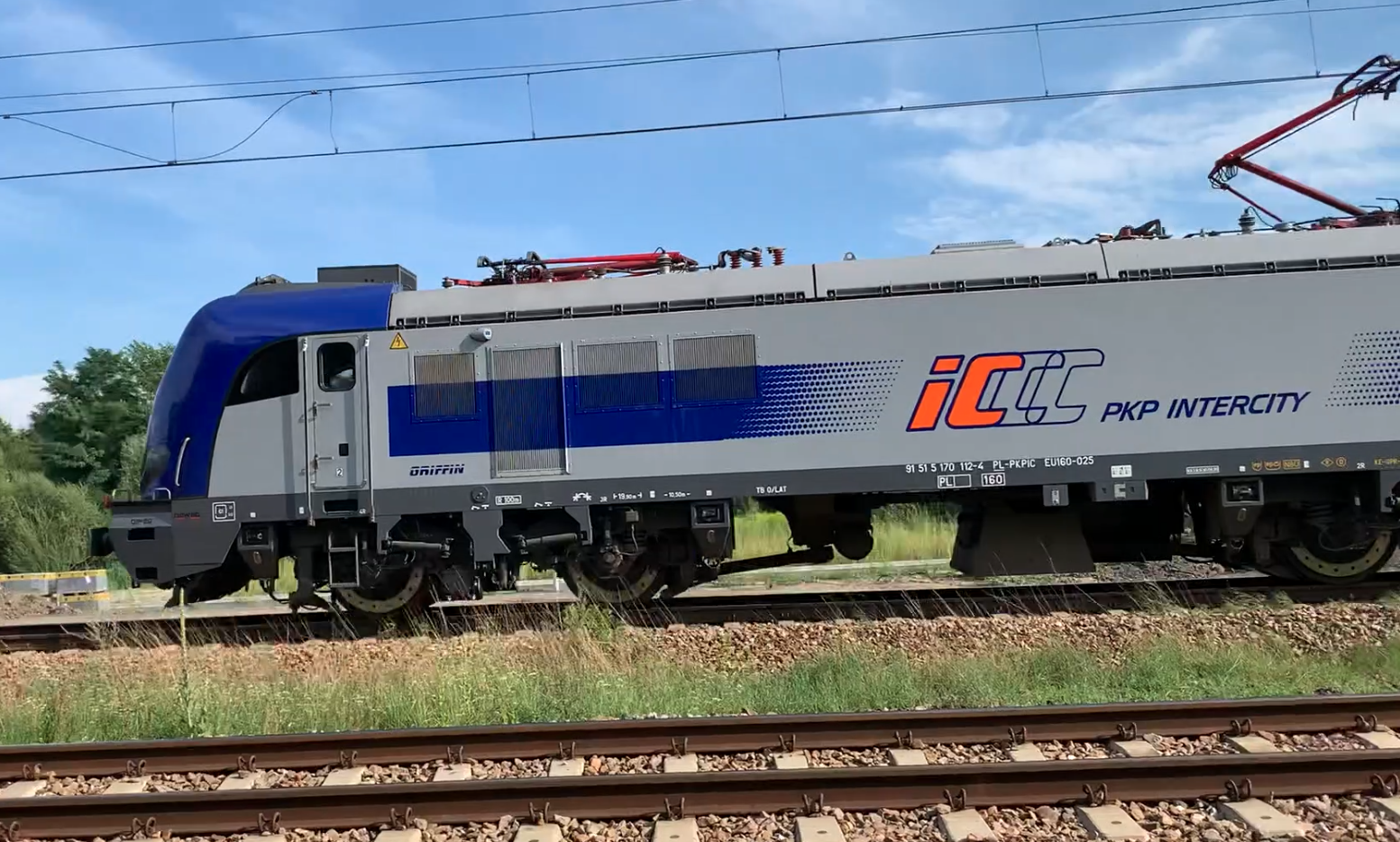 EU160-025 Griffin InterCity. 2021 rok. Zdjęcie Karol Placha Hetman