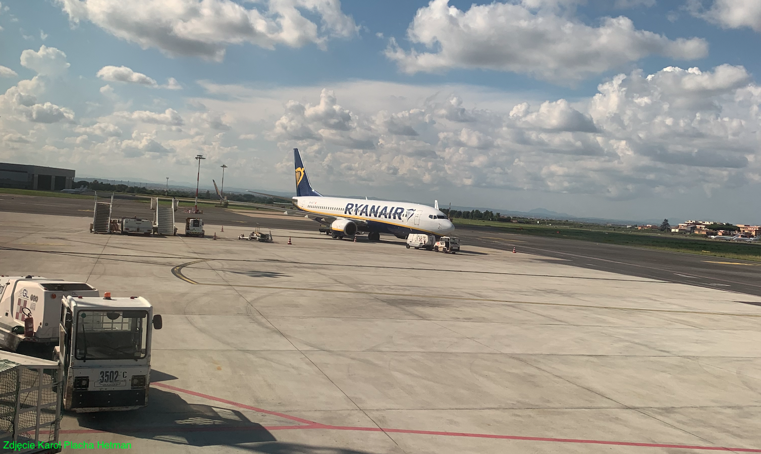 Boeing B.737-800. Ciampino. 2023 year. Photo by Karol Placha Hetman