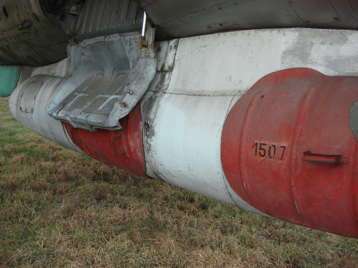 MiG-21 R nb 1125. Reconnaissance tank Type R. Czyżyny 2009. Photo by Karol Placha Hetman