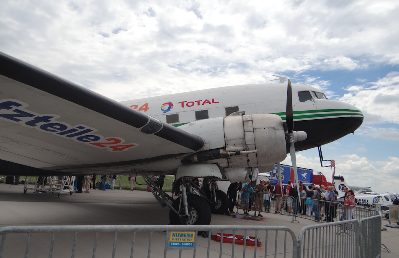 Douglas DC-3. 2014 year. Photo by Karol Placha Hetman