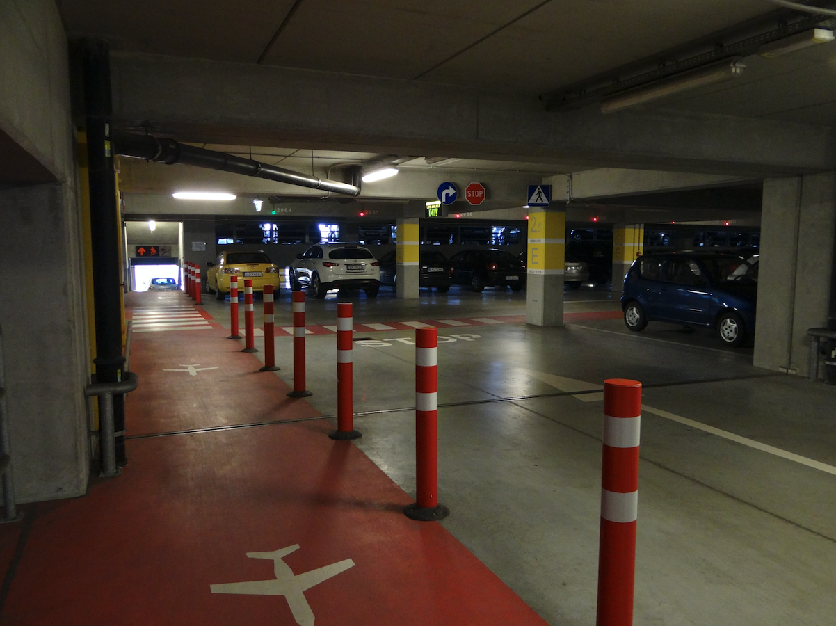 Multi-storey parking. 2011 year. Photo by Karol Placha Hetman