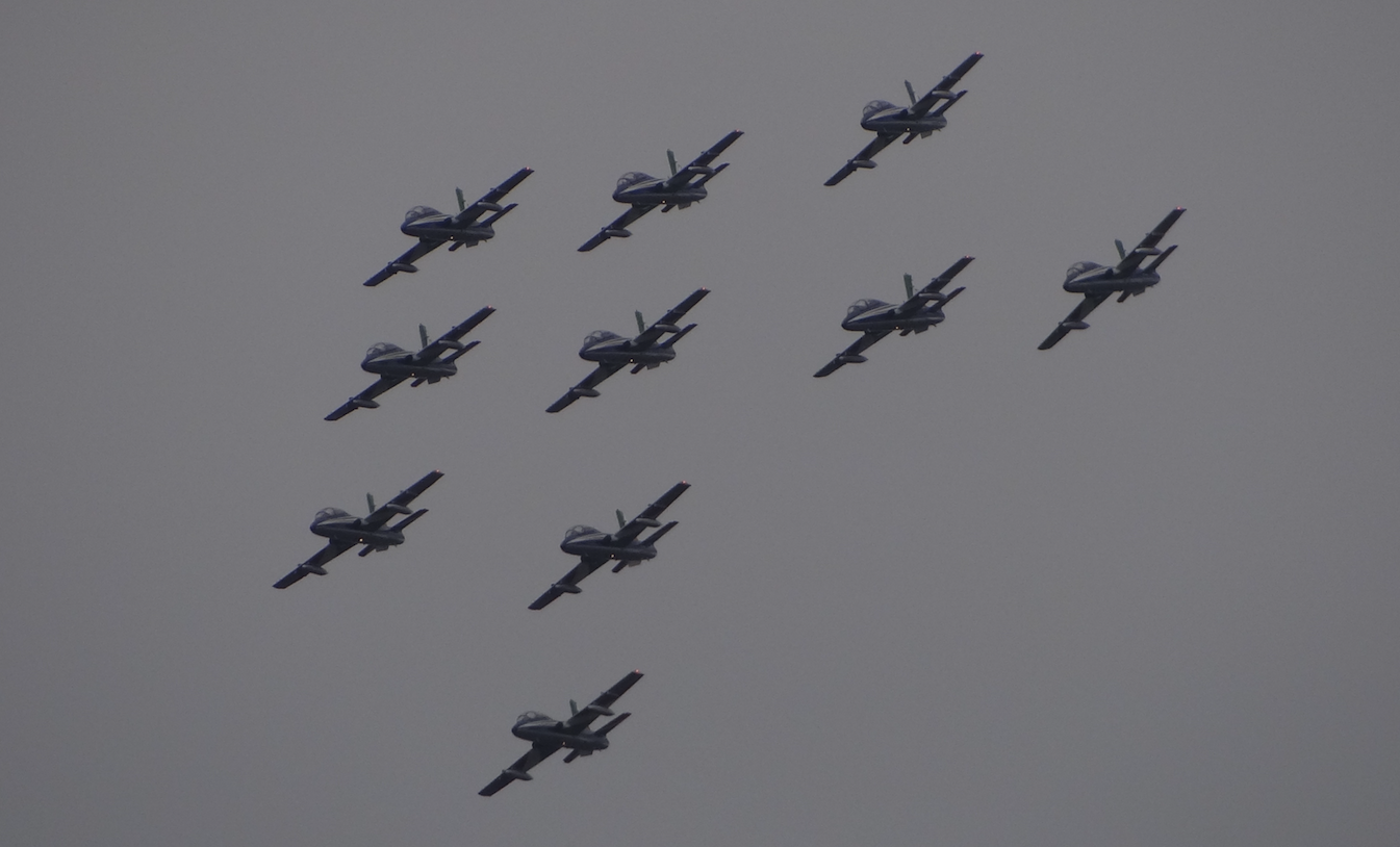 Frecce Tricolori. 2018 rok. Zdjęcie Karol Placha Hetman