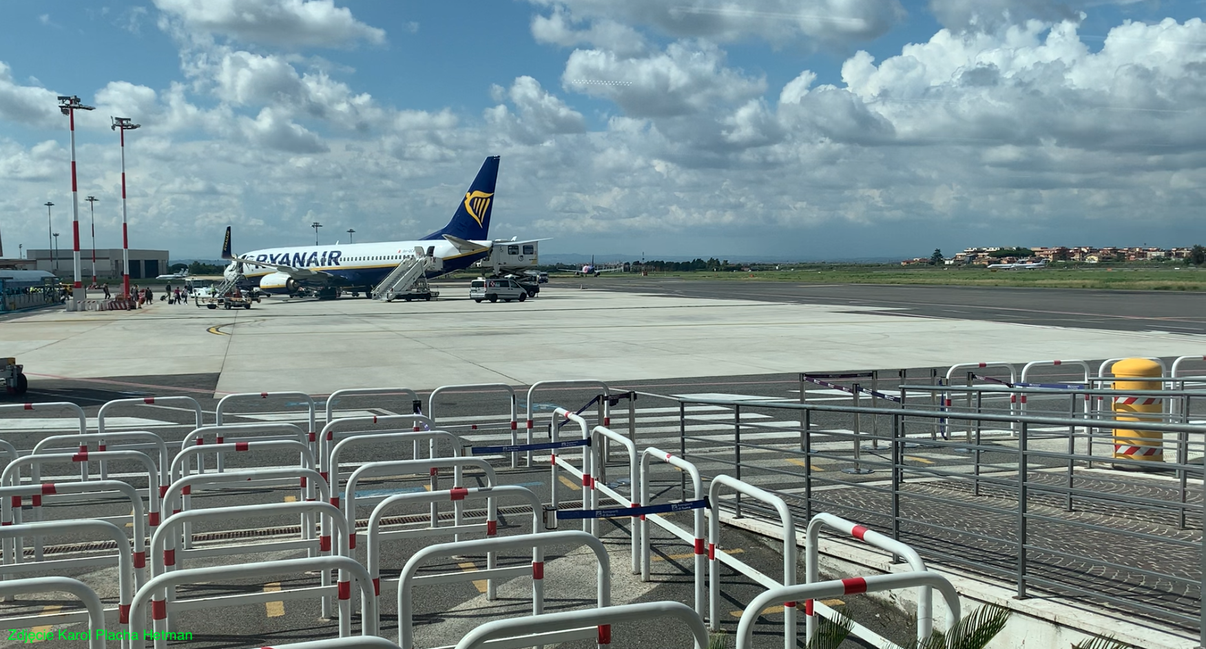 Ciampino airport. 2023 year. Photo by Karol Placha Hetman