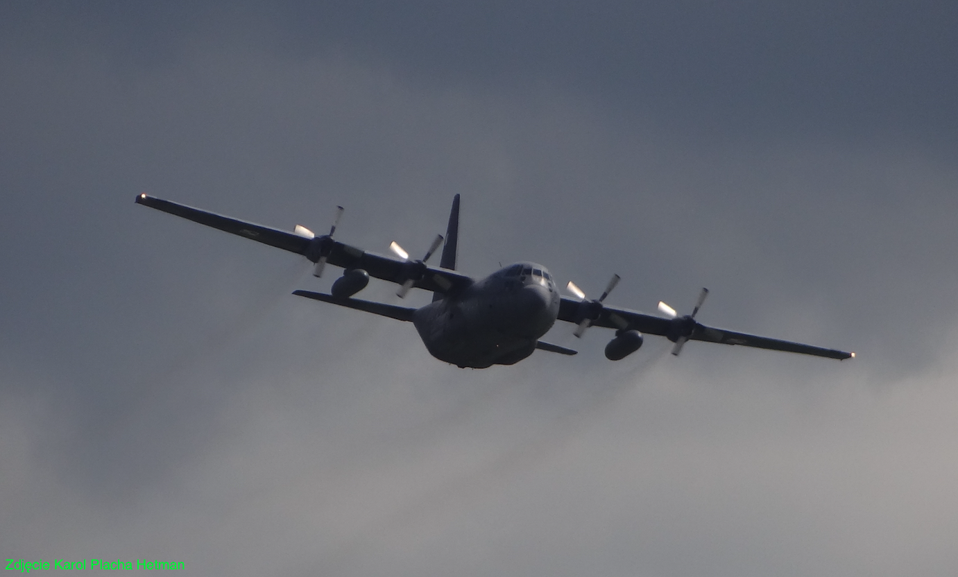 Lockheed C-130 Hercules. 2018 rok. Zdjęcie Karol Placha Hetman