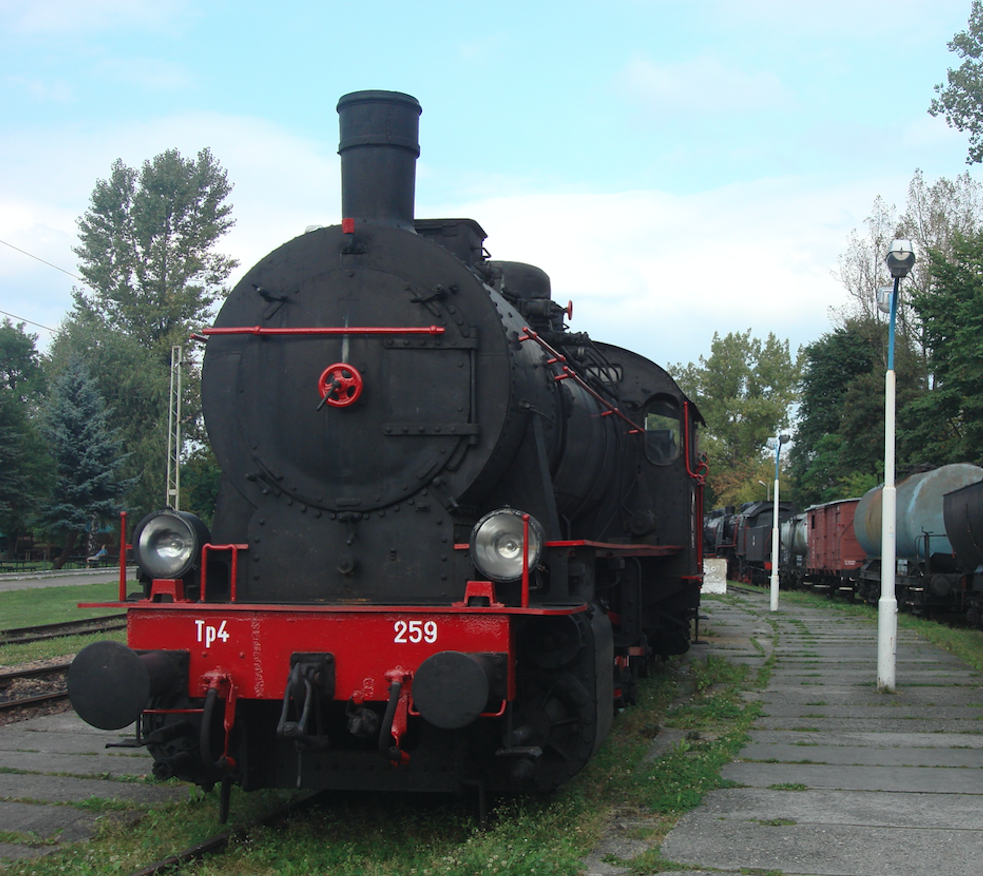 Tp4-259 steam locomotive. 2011 year. Photo by Karol Placha Hetman