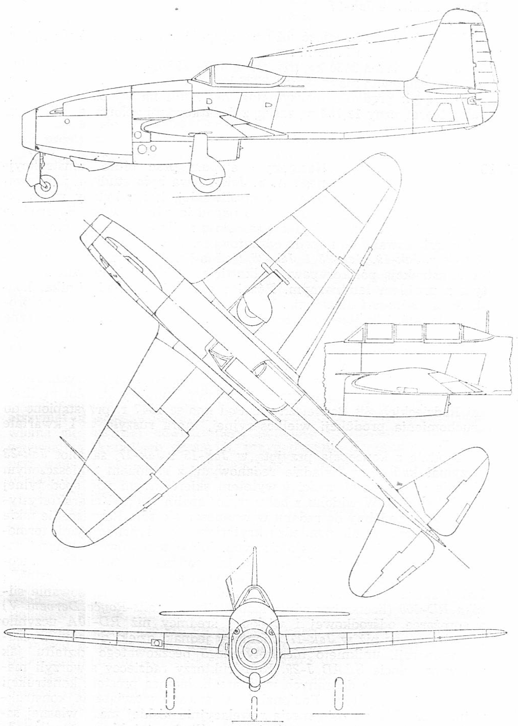 Rysunek Jak-17. 1980 rok. Zdjęcie LAC