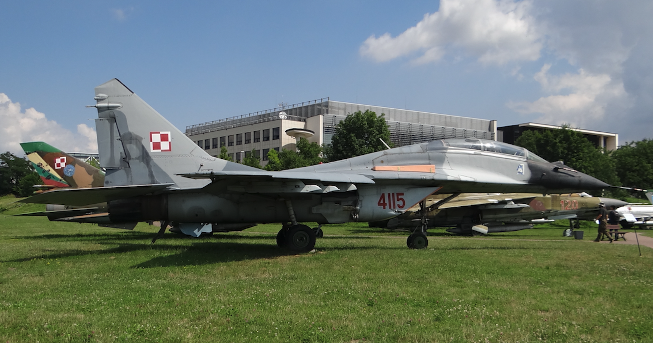 MiG-29 UB nb 4115. 2017 rok. Zdjęcie Karol Placha Hetman