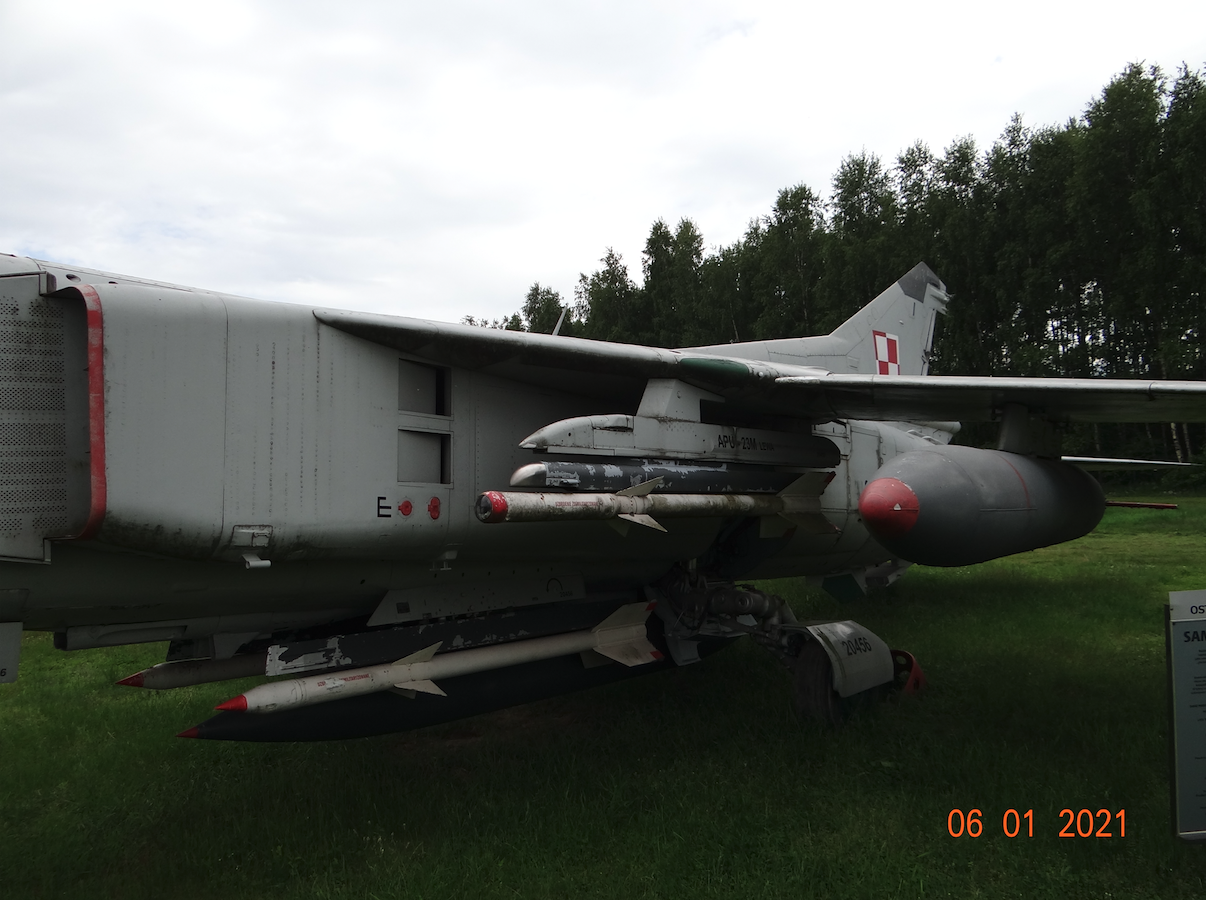 MiG-23 MF nb 456. 2021 rok. Zdjęcie Karol Placha Hetman