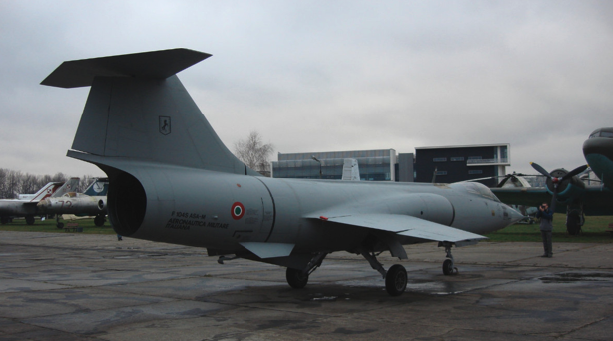 Lockheed F-104 S nb MM-6876. 2008 year. Photo by Karol Placha Hetman