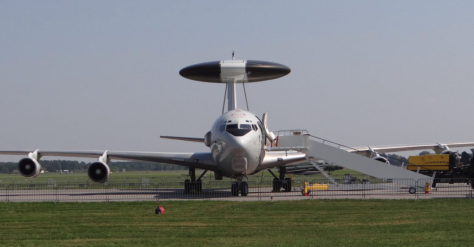 Boeing E-3 Sentry AWACS nb LX-N90459. 2018 rok. Zdjęcie Karol Placha Hetman