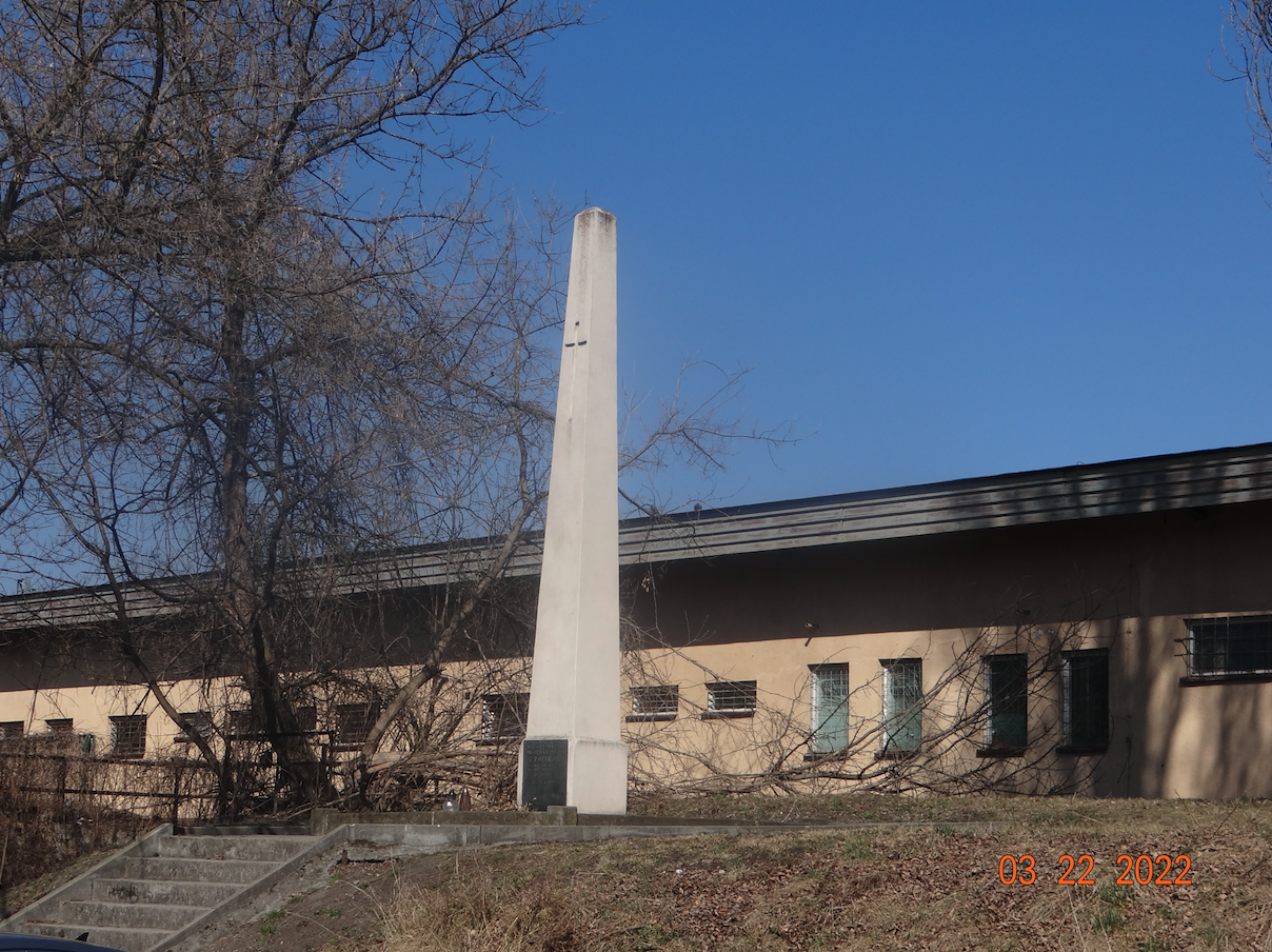 Monument to the martyrdom of seven Polish Railwaymen. 2022. Photo by Karol Placha Hetman