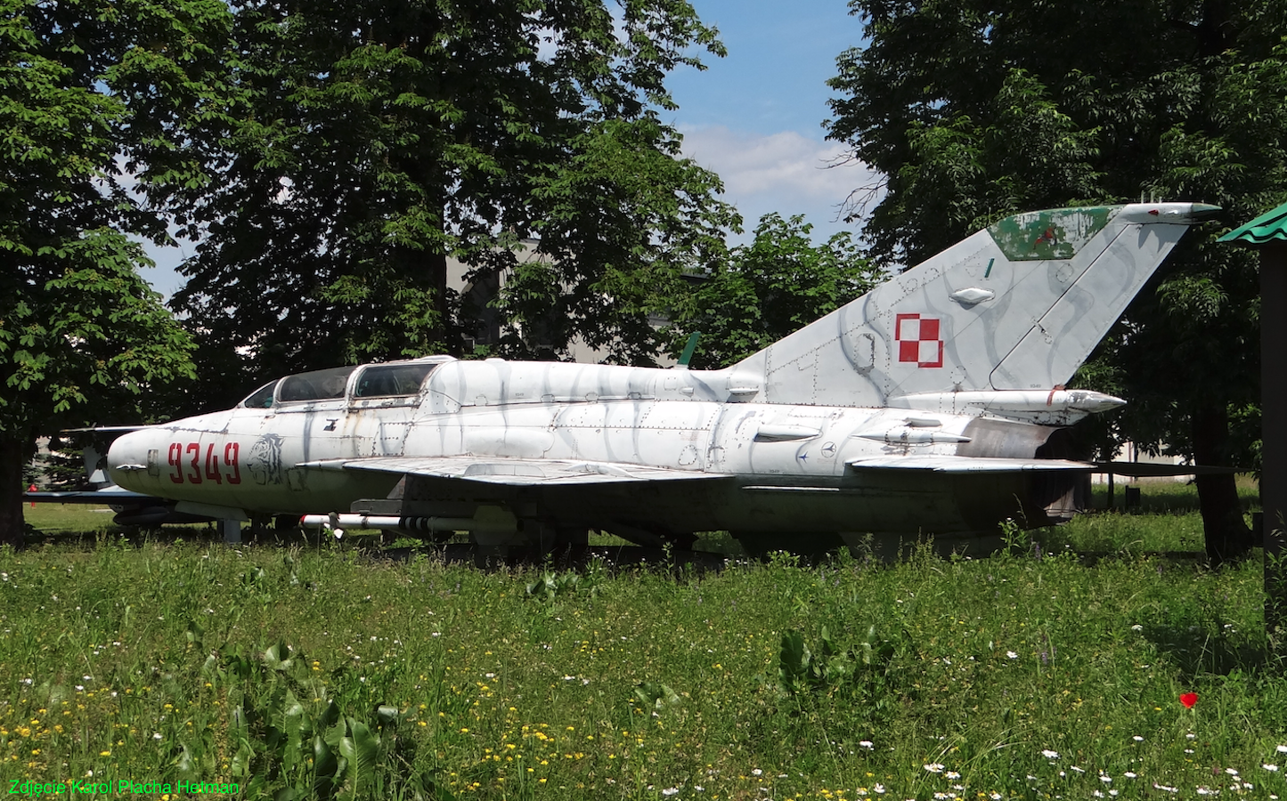 MiG-21 UM nb 9349. 2021 rok. Zdjęcie Karol Placha Hetman