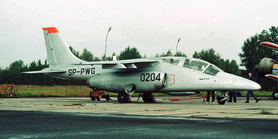 I-22 M-93 K aircraft no. AN 002-04 nb 0204 SP-PWG registration with K-15 engines. Photo of LAC