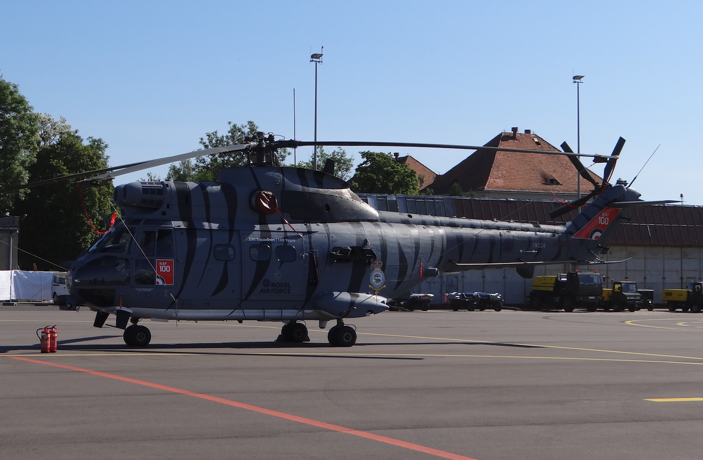 AS.532 Cougar, poprzednik Airbus H.225M Caracal. 2018 rok. Zdjęcie Karol Placha Hetman