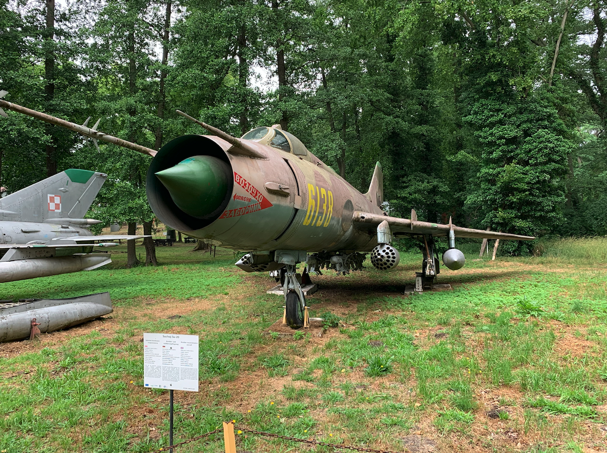 Su-20 nb 6138 serial number 74728. 2022 year. Photo by Karol Placha Hetman