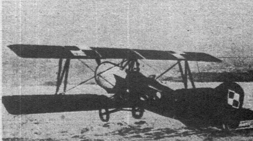 Samolot Bartel BM-4a na Lotnisku Ławica. 1927 rok. Zdjęcie muzeum historyczne