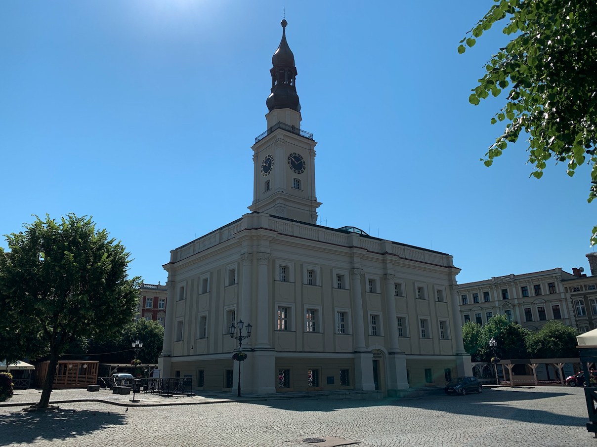 Leszno - the Town Hall. 2021. Photo by Karol Placha Hetman