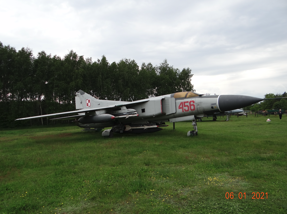 MiG-23 MF nb 456. 2021 rok. Zdjęcie Karol Placha Hetman