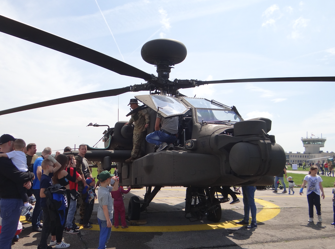 Boeing AH-64 Apache. Inowrocław. 2019 rok. Zdjęcie Karol Placha Hetman