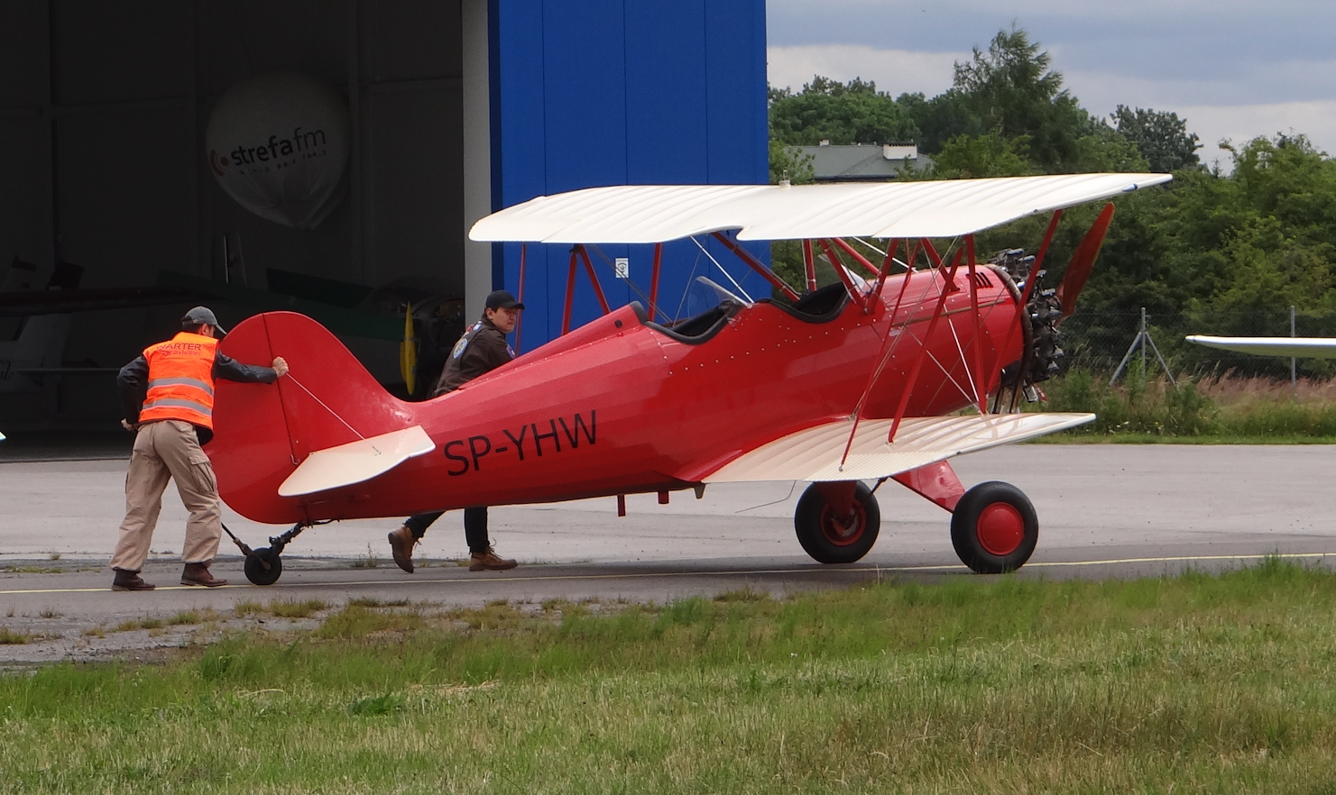 Samolot amatorski Hatz CB-1 SP-YHW z 60-lat do własnego montażu. 2018 rok. Zdjęcie Karol Placha Hetman