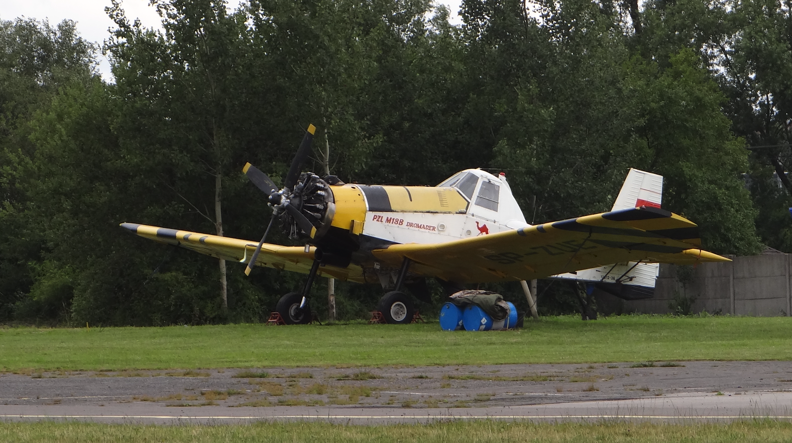 PZL M-18 B Dromader SP-ZUE. 2018 rok. Zdjęcie Karol Placha Hetman